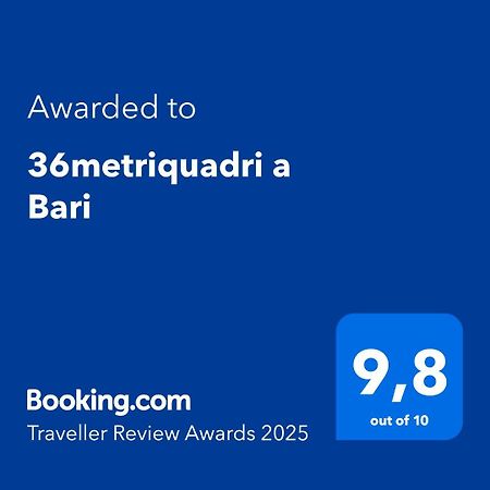 "36Metriquadri" A Bari Apartman Kültér fotó